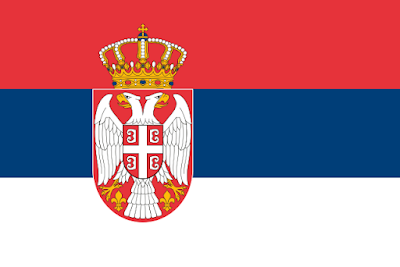 bandeira Sérvia